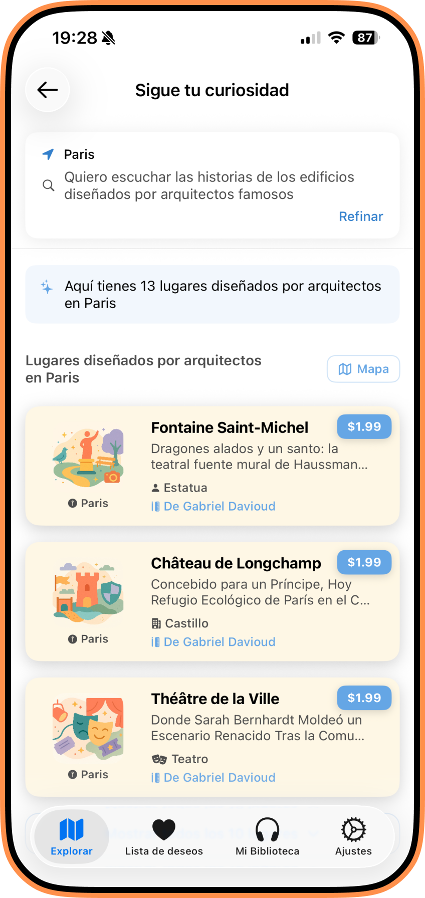 StreetLens in Spanish